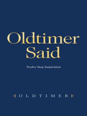 cover image of Oldtimer Said